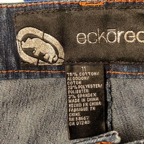 Ecko Red Raw Hem Jeans Junior’s Size 11-FLAWS - Picture 13 of 13